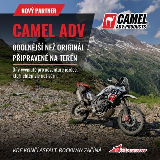 📢CAMEL ADV – prémiové díly pro ADV motorky. Navrženo v Calgary a testováno v drsném terénu kanadských Skalnatých hor! Již...